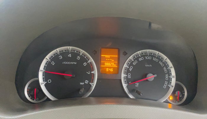 2013 Maruti Ertiga VXI, Petrol, Manual, 98,798 km, Odometer Image