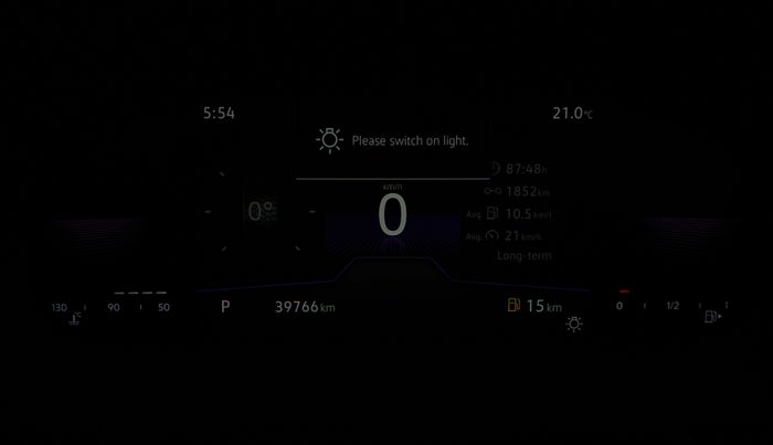 2023 Skoda KUSHAQ STYLE 1.0L TSI AT (6 AIRBAGS), Petrol, Automatic, 39,765 km, Odometer Image
