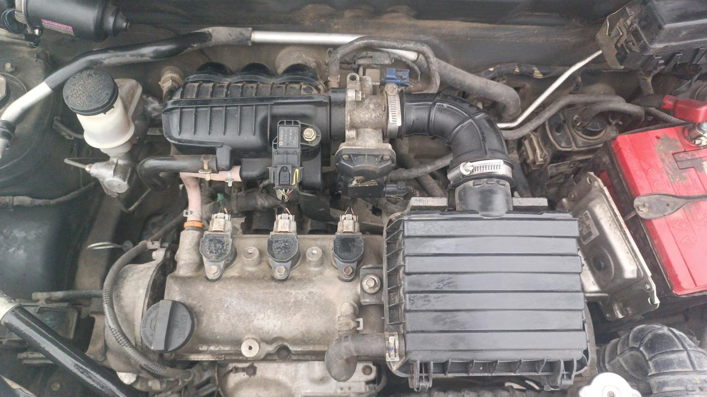 2017 Maruti Alto 800 VXI, Petrol, Manual, 24,861 km, Engine View
