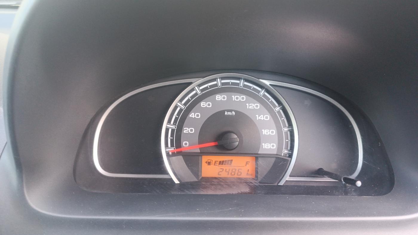 2017 Maruti Alto 800 VXI, Petrol, Manual, 24,861 km, Odometer Image