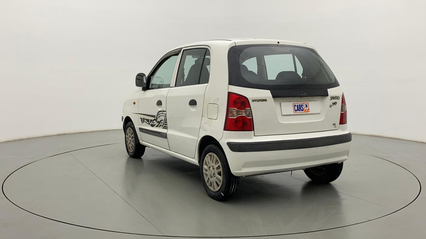 2012 Hyundai Santro Xing GL PLUS, Petrol, Manual, 40,383 km, Left Back Diagonal