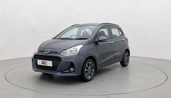 2017 Hyundai Grand i10 SPORTZ (O) 1.2 AT VTVT, Petrol, Automatic, 36,849 km, Left Front Diagonal