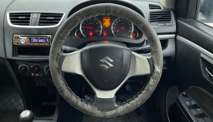 2014 Maruti Swift VXI, Petrol, Manual, 56,506 km, Steering Wheel Close Up