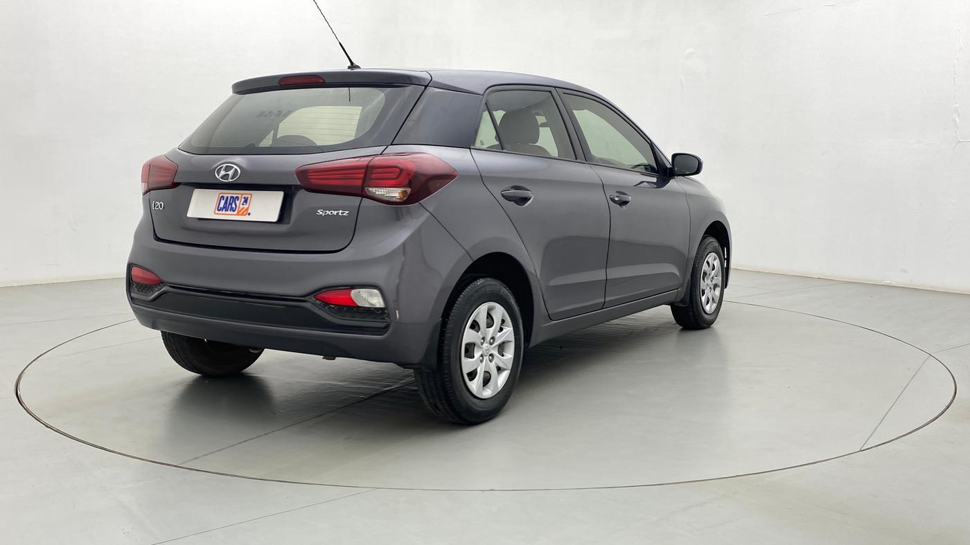 2018 Hyundai Elite i20 SPORTZ 1.2, Petrol, Manual, 35,466 km, Right Back Diagonal (45- Degree) View
