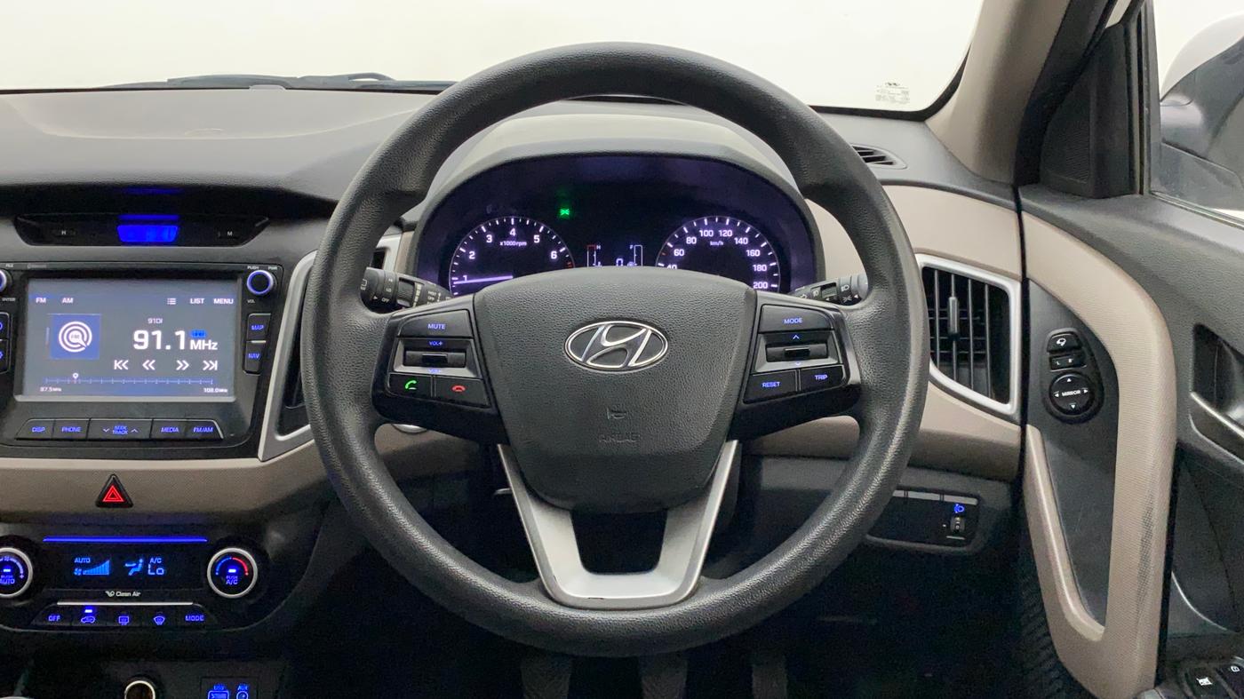 2017 Hyundai Creta SX PLUS 1.6 PETROL, Petrol, Manual, 68,811 km, Steering Wheel Close Up