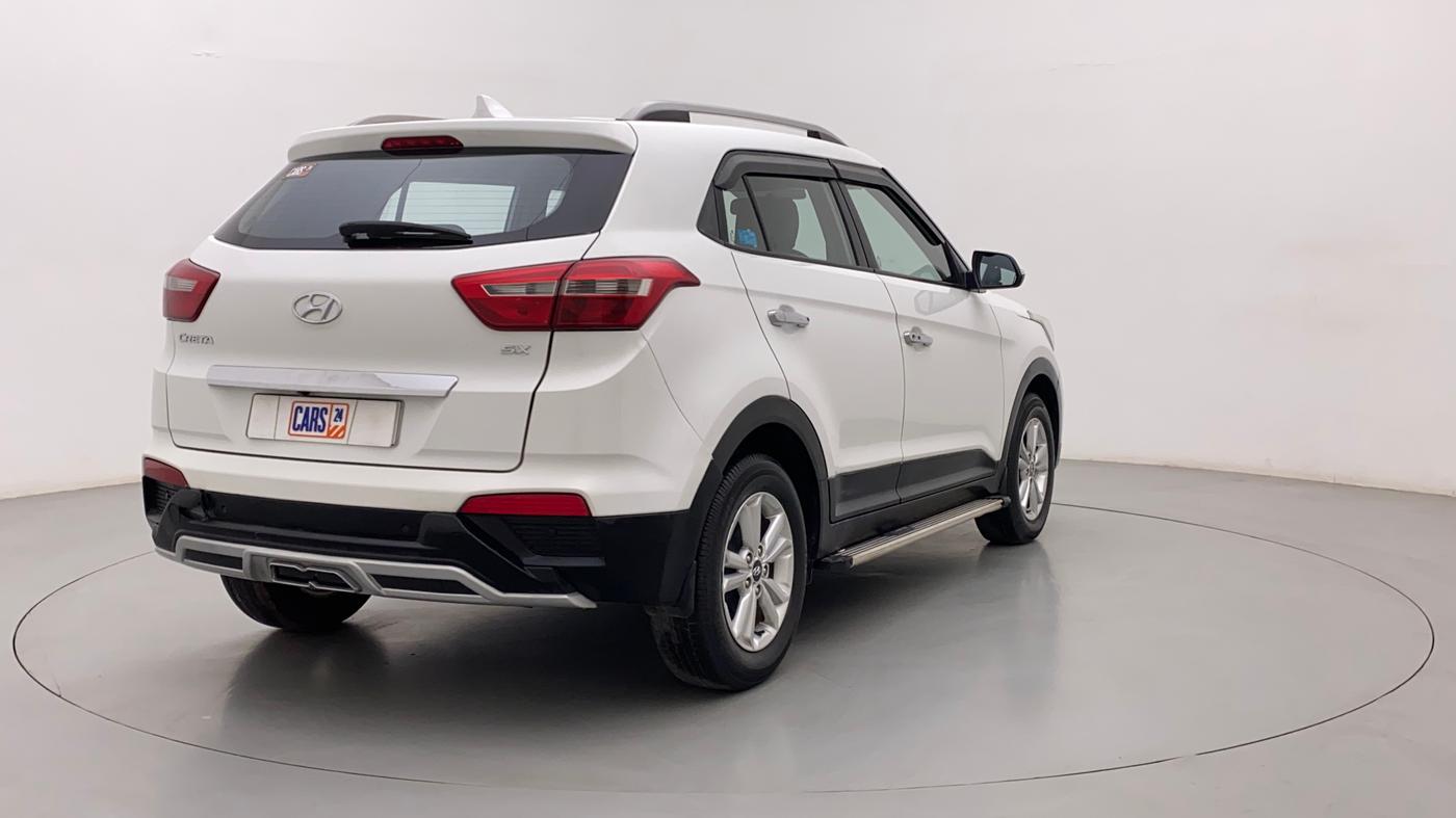 2017 Hyundai Creta SX PLUS 1.6 PETROL, Petrol, Manual, 68,811 km, Right Back Diagonal