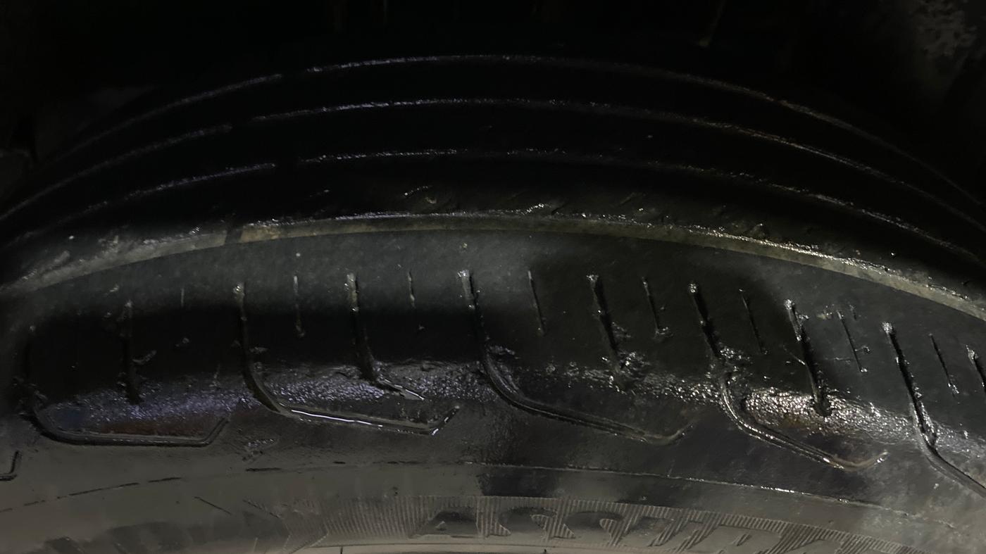 2023 Maruti FRONX DELTA PLUS 1.2MT, Petrol, Manual, 54,490 km, Left Rear Tyre Tread