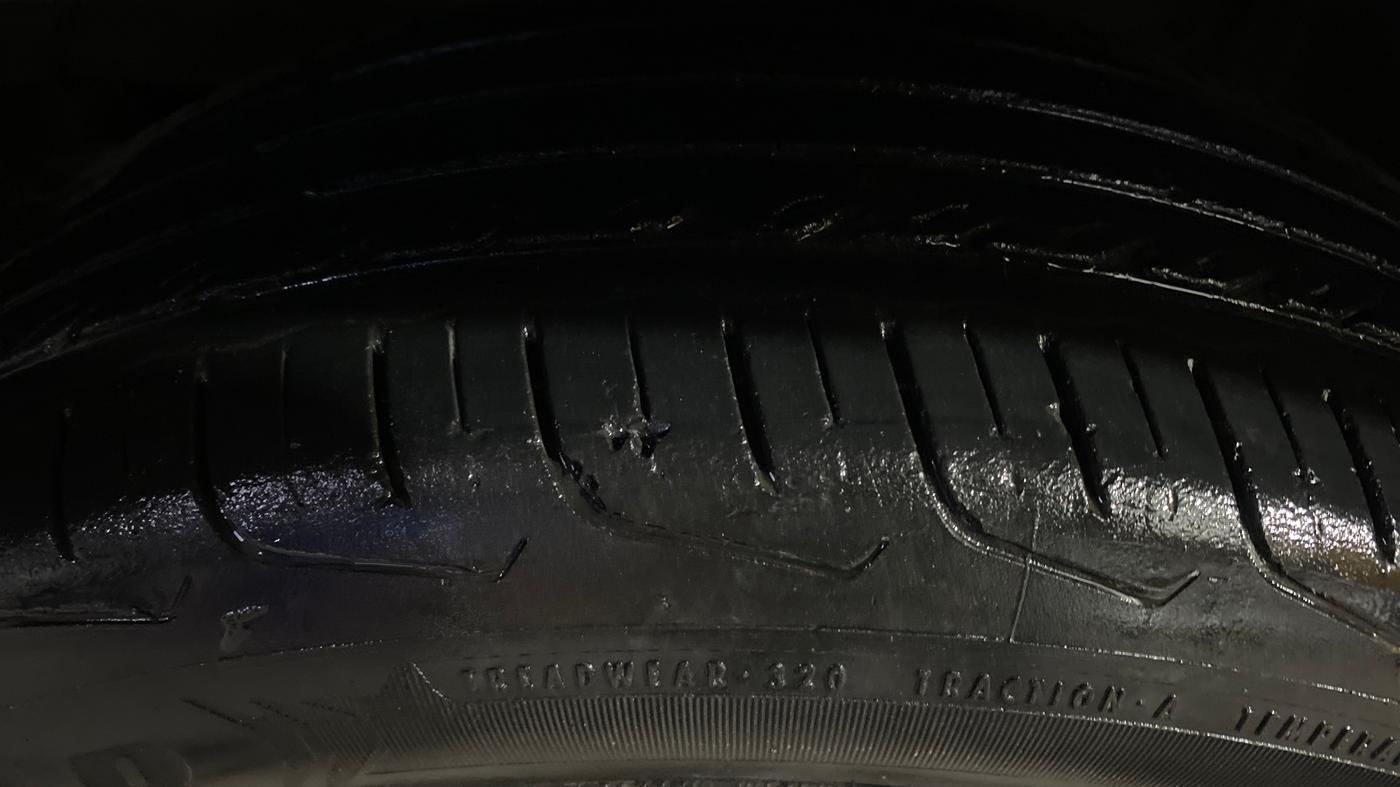 2023 Maruti FRONX DELTA PLUS 1.2MT, Petrol, Manual, 54,490 km, Left Front Tyre Tread