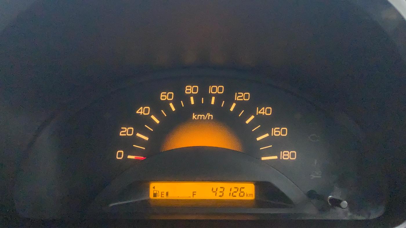 2015 Maruti Wagon R 1.0 LXI CNG AVANCE LIMITED EDITION, CNG, Manual, 43,170 km, Odometer Image
