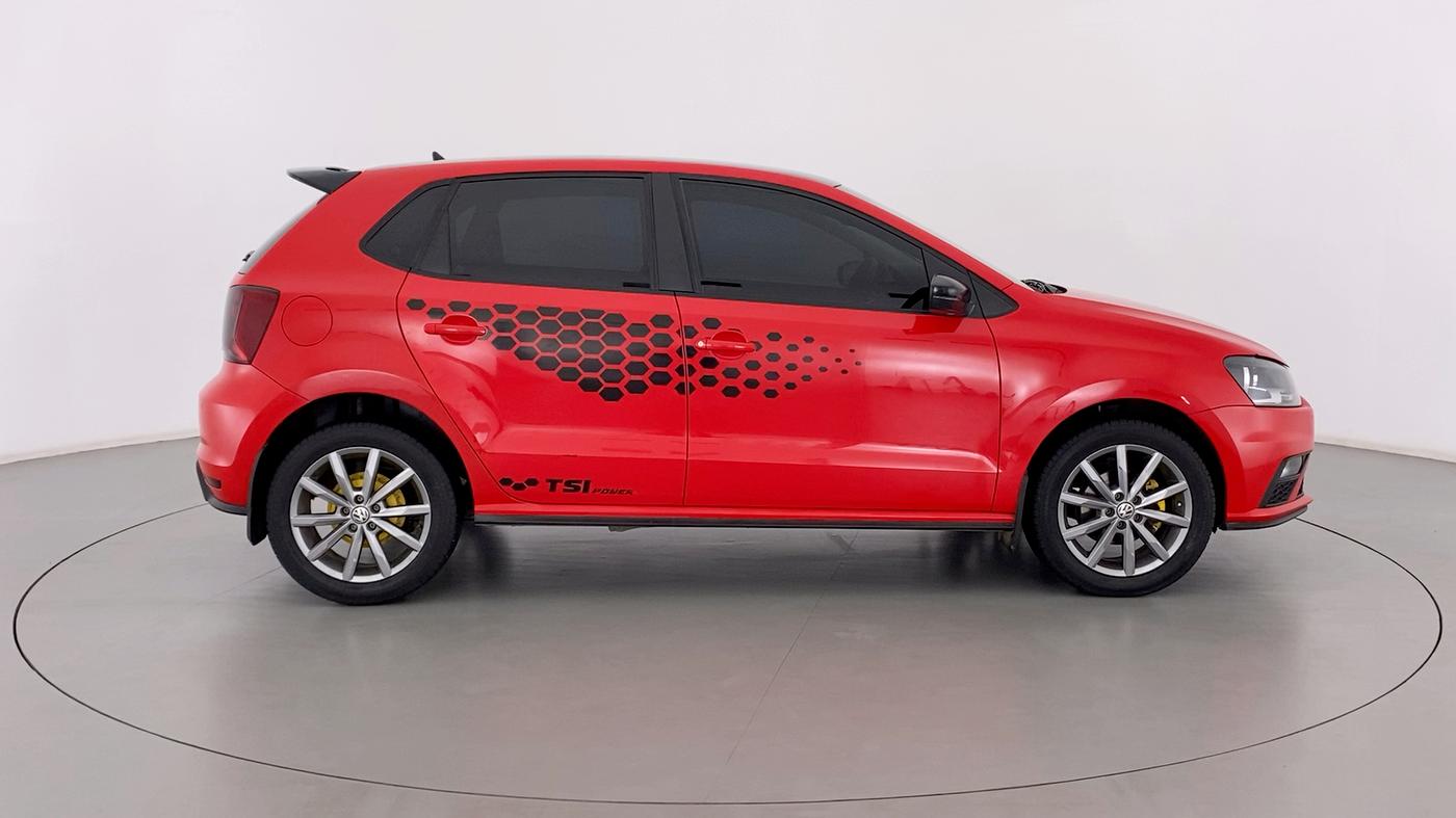 2020 Volkswagen Polo HIGHLINE PLUS 1.0 TSI MT, Petrol, Manual, 23,648 km, Right Side View