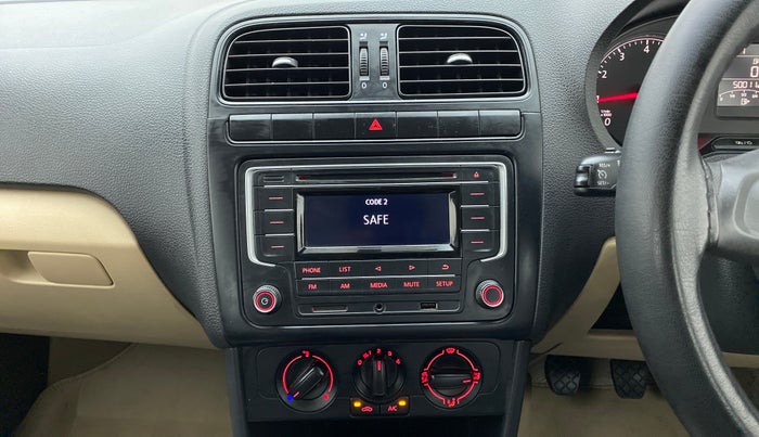 2016 Volkswagen Ameo COMFORTLINE 1.2, Petrol, Manual, 50,076 km, Air Conditioner