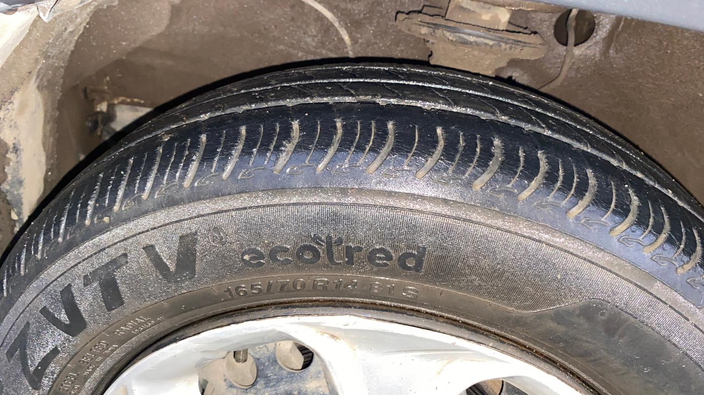 2020 Maruti S PRESSO VXI PLUS AMT, Petrol, Automatic, 32,485 km, Left Front Tyre Tread