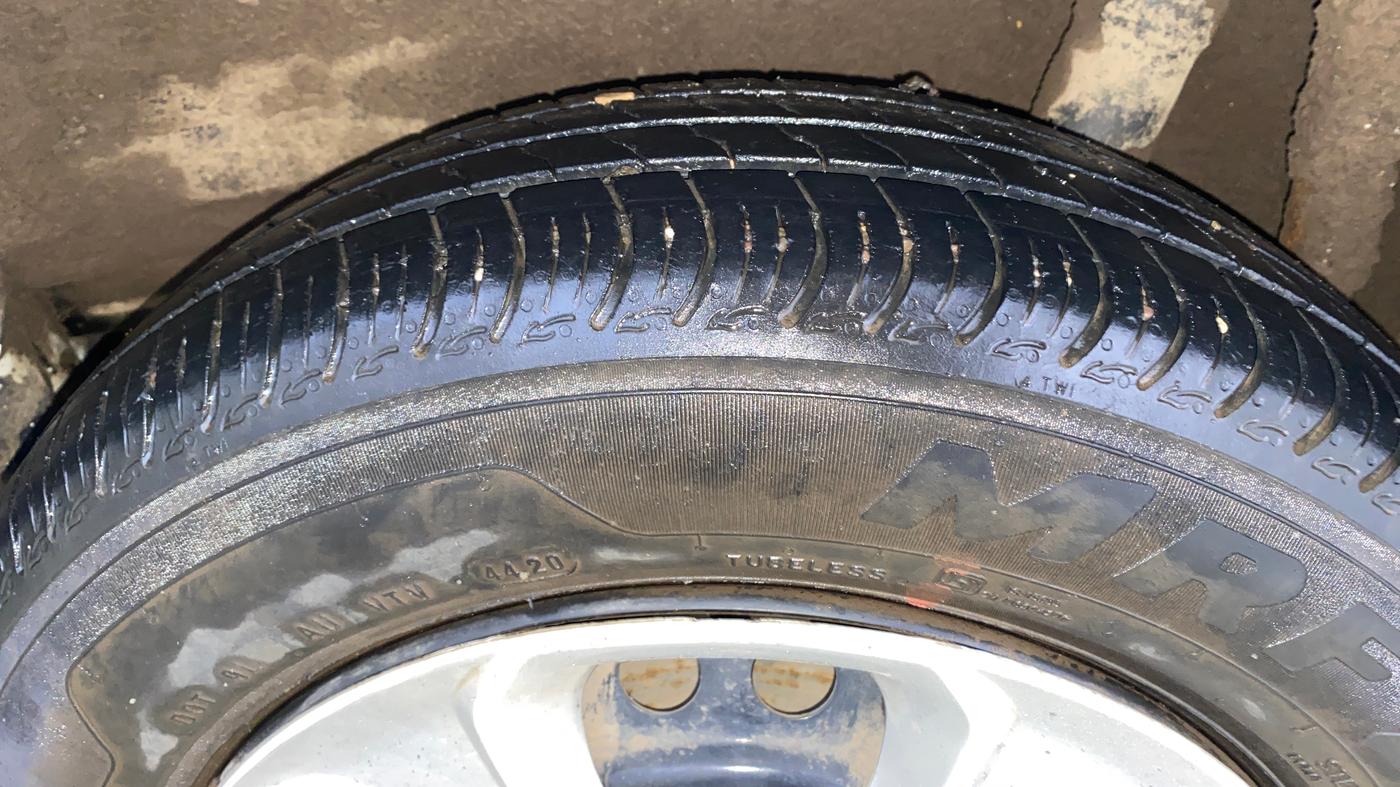 2020 Maruti S PRESSO VXI PLUS AMT, Petrol, Automatic, 32,485 km, Left Rear Tyre Tread