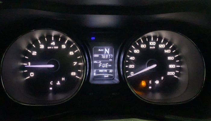 2018 Tata NEXON XZA PLUS PETROL DUAL TONE, Petrol, Automatic, 76,932 km, Odometer Image