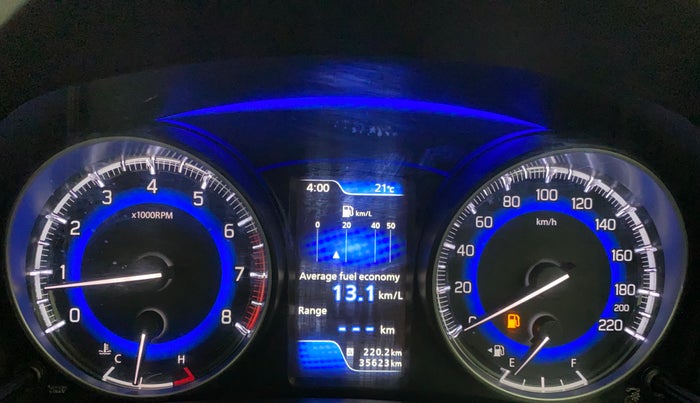 2016 Maruti Baleno ZETA PETROL 1.2, Petrol, Manual, 35,623 km, Odometer Image