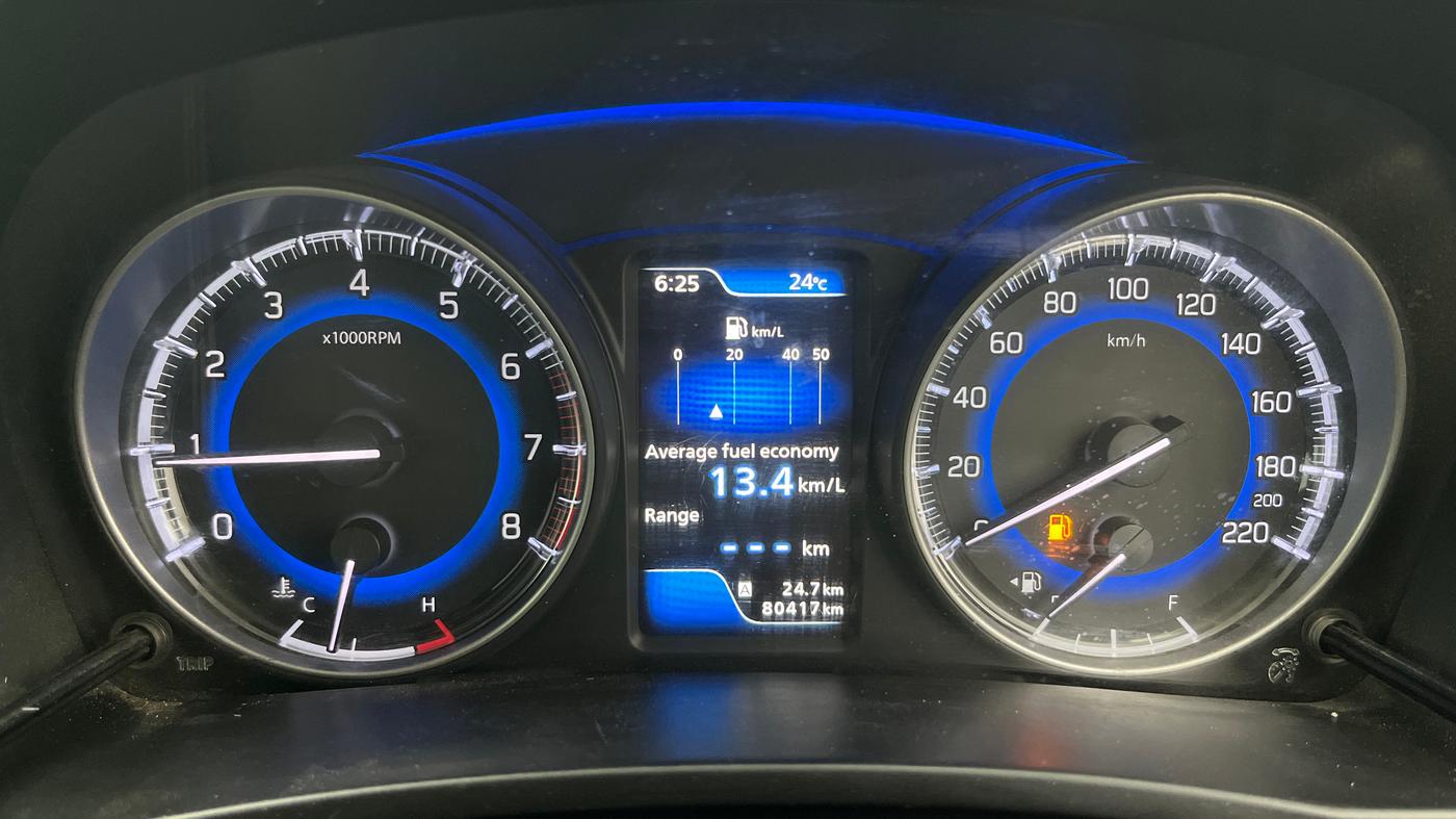 2018 Maruti Baleno RS 1.0 PETROL, Petrol, Manual, 80,456 km, Odometer Image