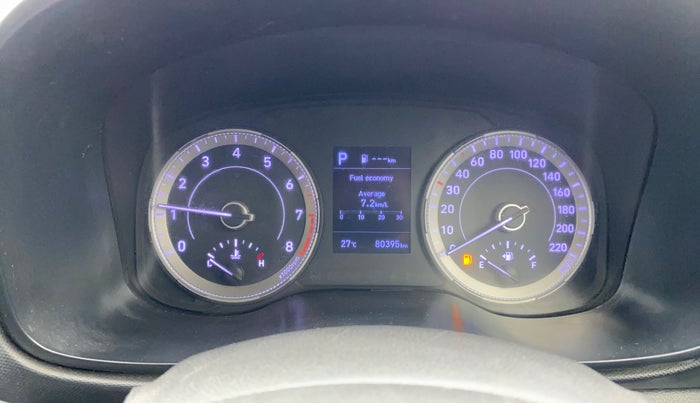 2019 Hyundai VENUE SX PLUS 1.0 TURBO DCT, Petrol, Automatic, 80,387 km, Odometer Image