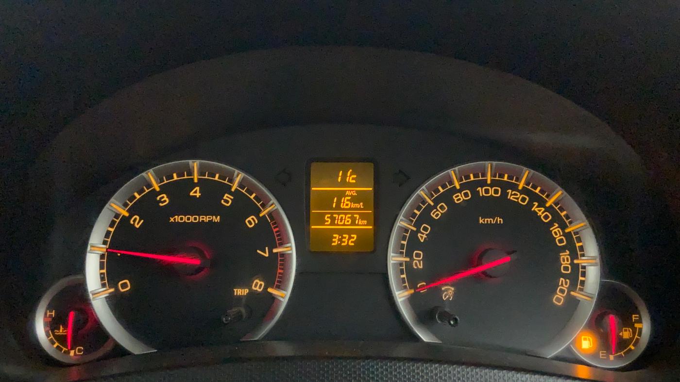 2015 Maruti Swift Dzire ZXI 1.2 BS IV, Petrol, Manual, 57,022 km, Odometer Image