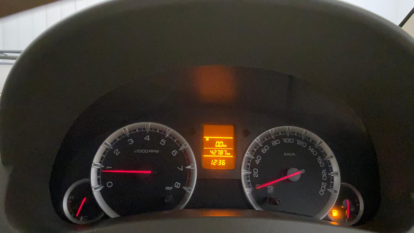2013 Maruti Ertiga VXI, Petrol, Manual, 42,781 km, Odometer Image