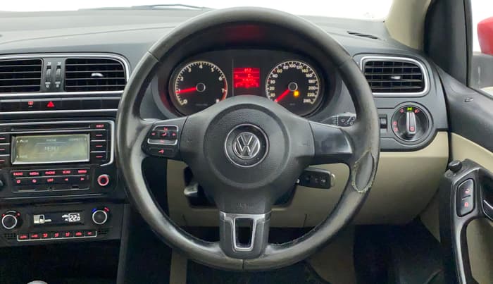 2014 Volkswagen Polo HIGHLINE1.2L, Petrol, Manual, 93,642 km, Steering Wheel Close Up