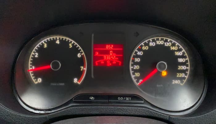 2014 Volkswagen Polo HIGHLINE1.2L, Petrol, Manual, 93,642 km, Odometer Image