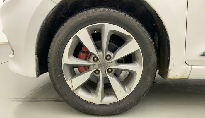 2015 Hyundai Elite i20 SPORTZ 1.2 (O), Petrol, Manual, 72,123 km, Left Front Wheel