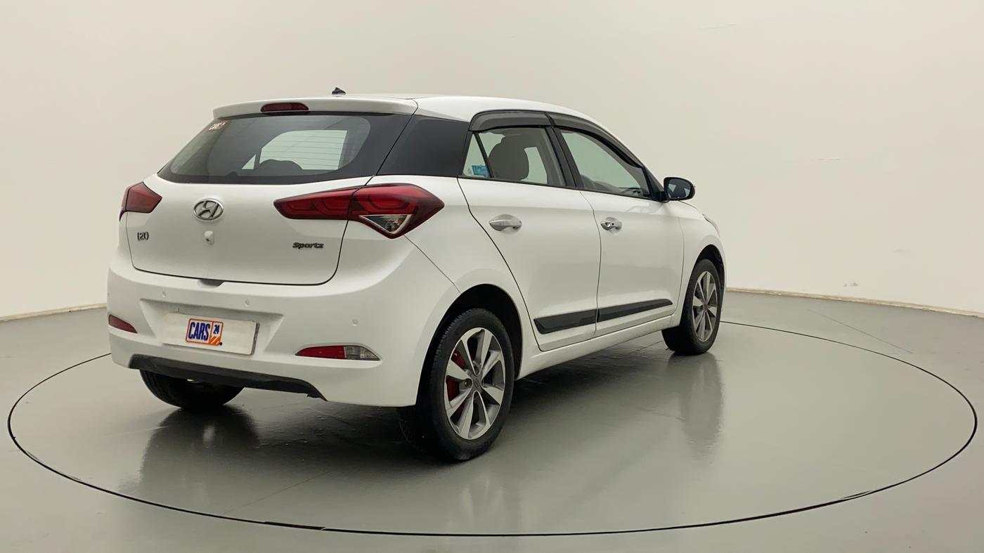 2015 Hyundai Elite i20 SPORTZ 1.2 (O), Petrol, Manual, 72,123 km, Right Back Diagonal