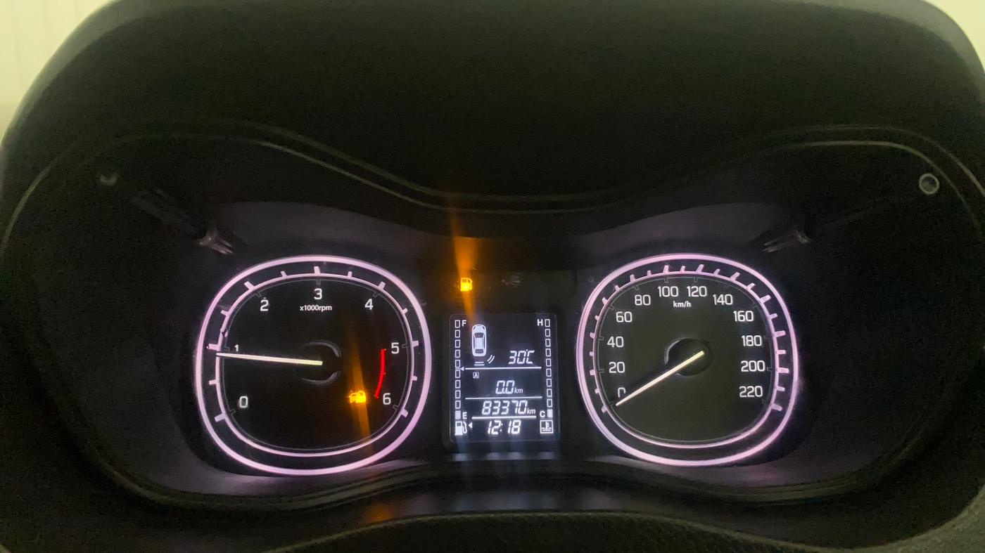 2017 Maruti Vitara Brezza ZDI PLUS DUAL TONE, Diesel, Manual, 83,346 km, Odometer Image