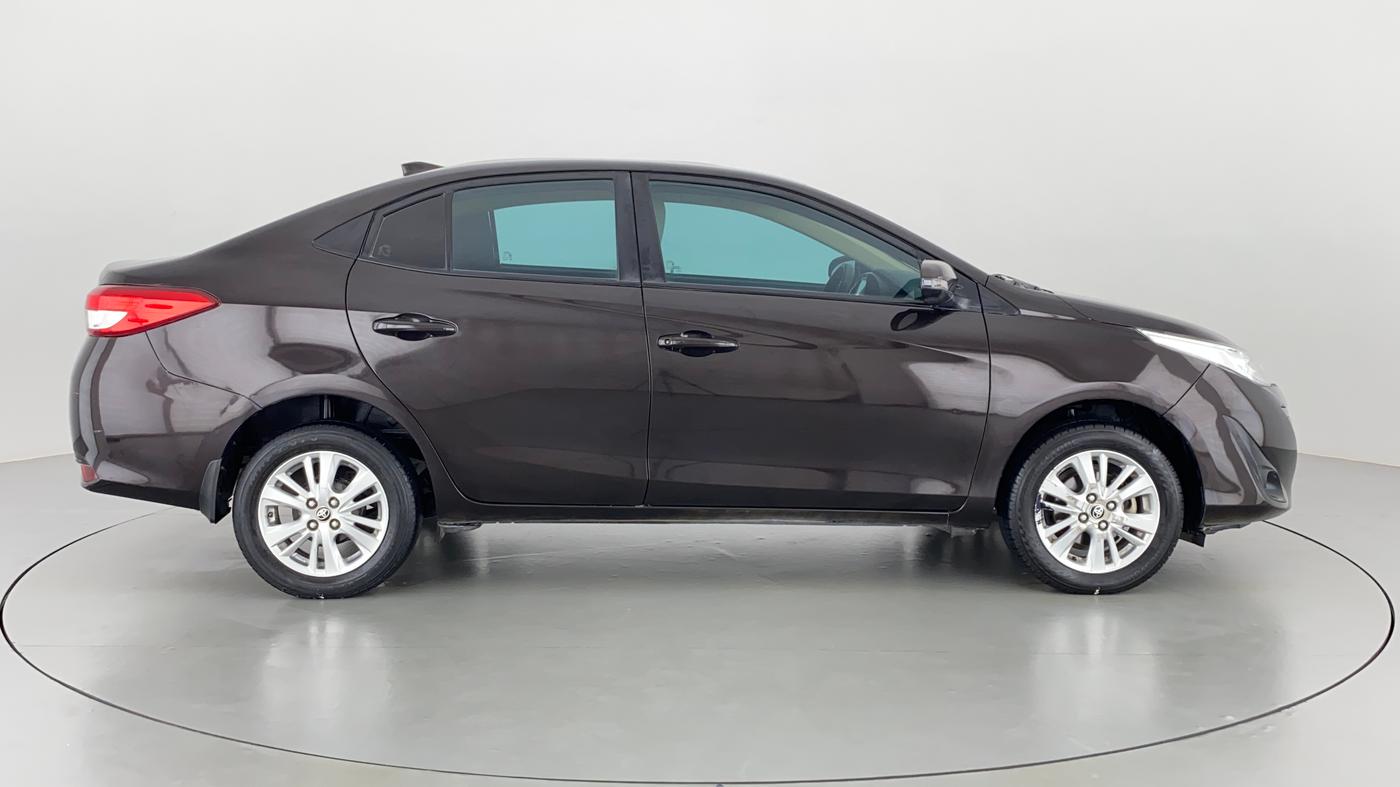 2020 Toyota YARIS G CVT, Petrol, Automatic, 45,616 km, Right Side View