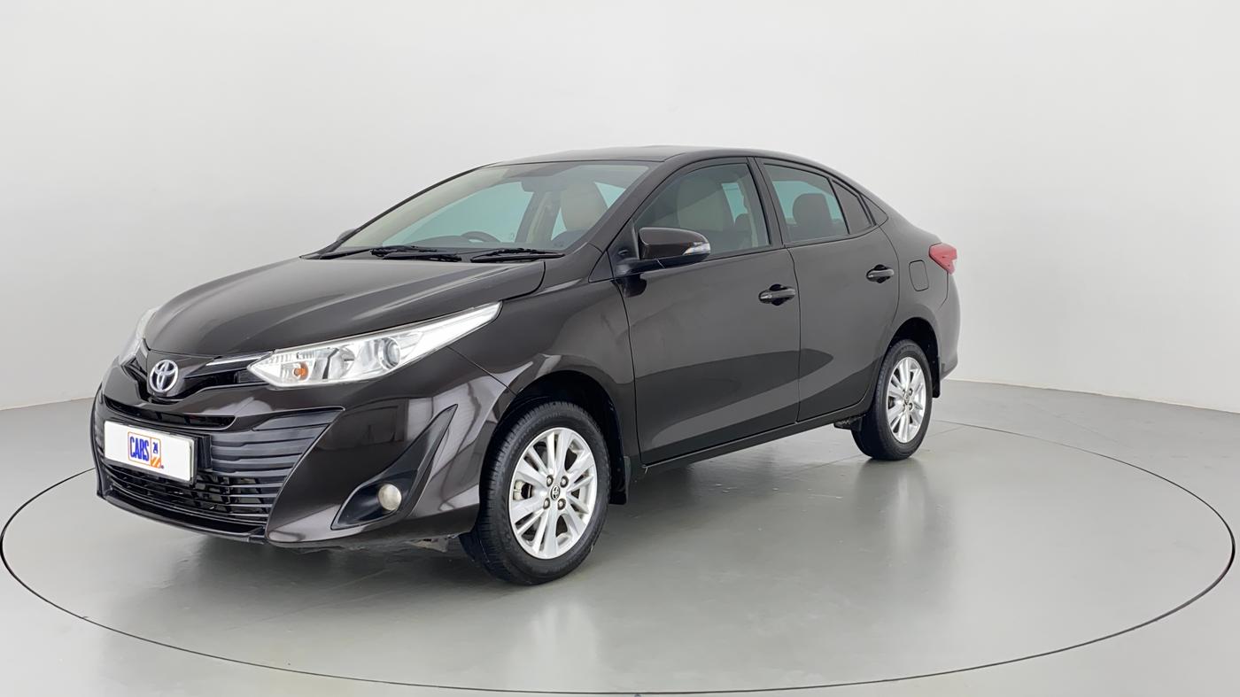 2020 Toyota YARIS G CVT, Petrol, Automatic, 45,616 km, Left Front Diagonal