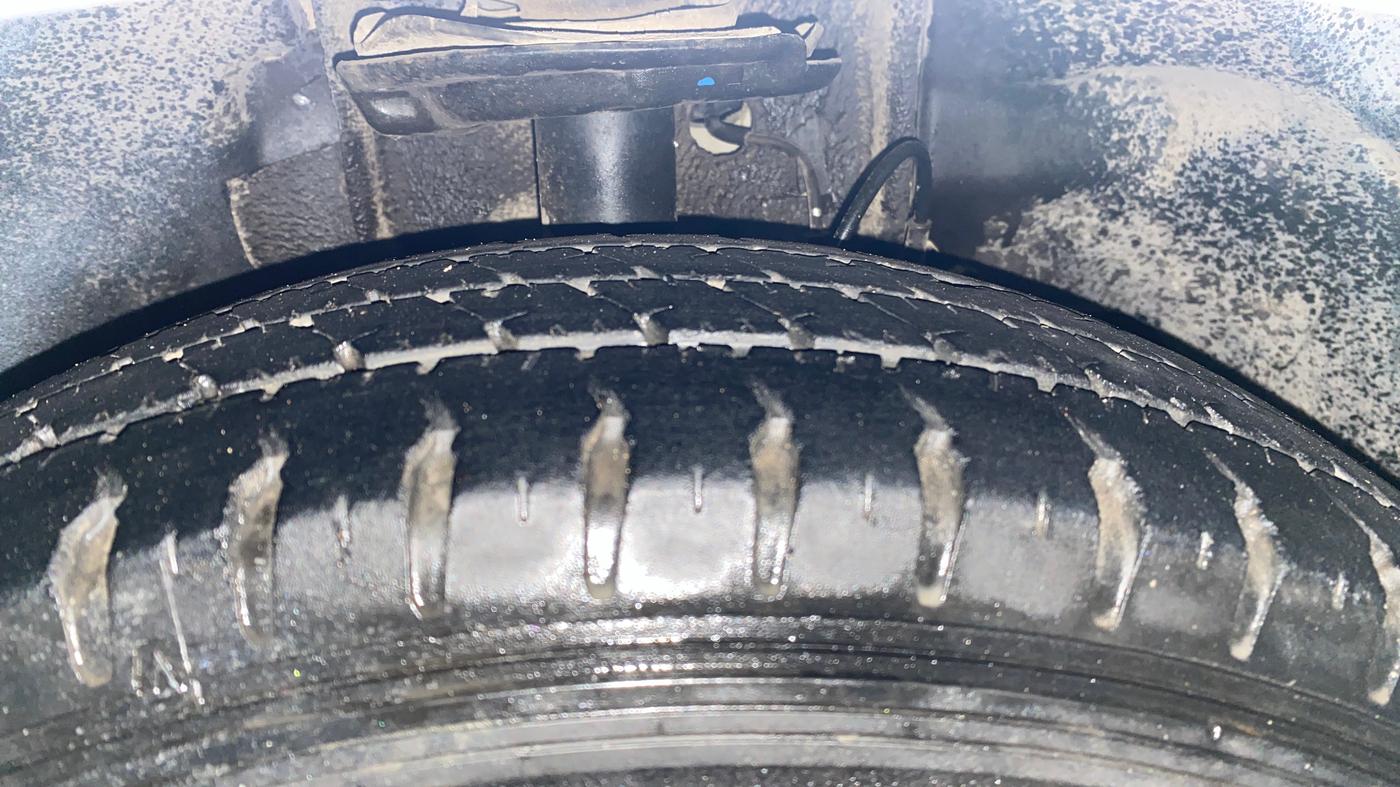 2019 Tata Tiago XT PETROL, CNG, Manual, 96,728 km, Right Front Tyre Tread