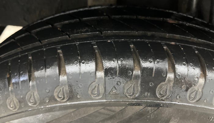 2021 Datsun Redi Go A, Petrol, Manual, 16,675 km, Right Rear Tyre Tread