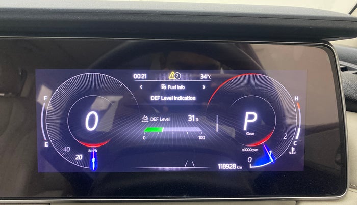 2022 Mahindra XUV700 AX 7 D AT AWD 7 STR, Diesel, Automatic, 1,18,927 km, Odometer Image