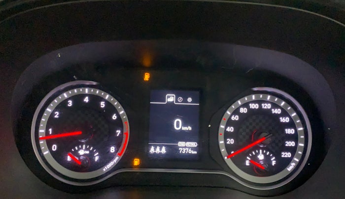 2023 Hyundai AURA SX 1.2 CNG, CNG, Manual, 7,375 km, Odometer Image