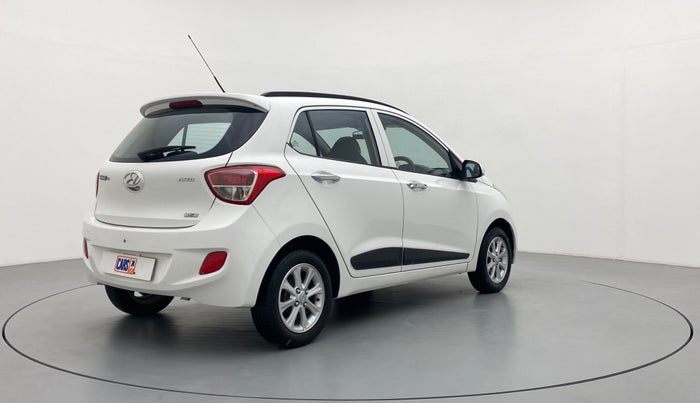 2015 Hyundai Grand i10 ASTA 1.2 KAPPA VTVT, Petrol, Manual, 43,360 km, Right Back Diagonal