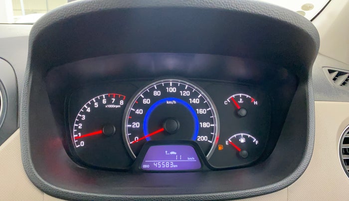 2014 Hyundai Grand i10 MAGNA 1.2 KAPPA VTVT, Petrol, Manual, 45,539 km, Odometer Image