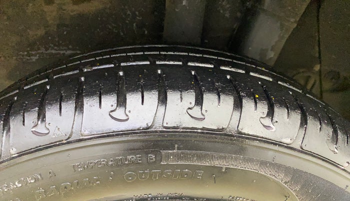 2014 Hyundai Grand i10 MAGNA 1.2 KAPPA VTVT, Petrol, Manual, 45,539 km, Left Rear Tyre Tread