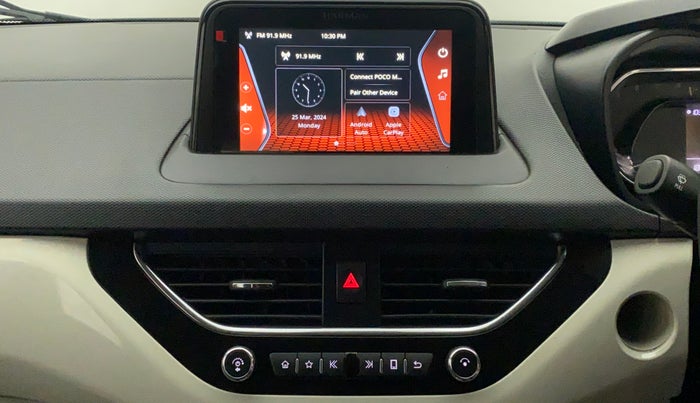 2021 Tata NEXON XZ PETROL, Petrol, Manual, 18,657 km, Infotainment System