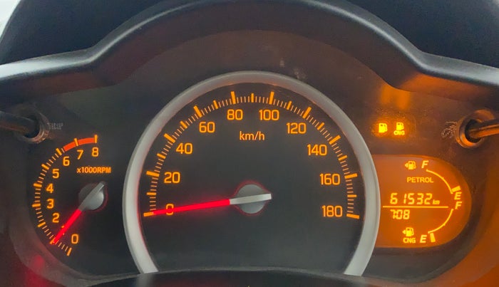 2018 Maruti Celerio VXI CNG D, CNG, Manual, 61,675 km, Odometer Image