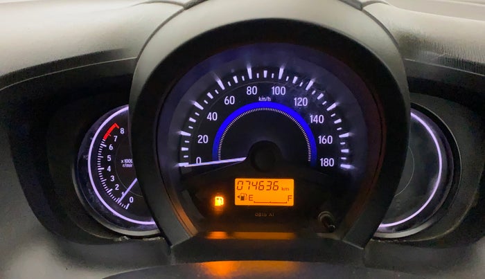 2015 Honda Amaze 1.2L I-VTEC S, Petrol, Manual, 74,628 km, Odometer Image