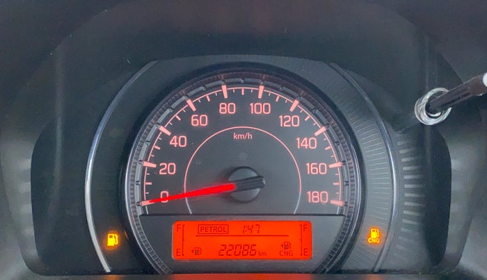 2021 Maruti New Wagon-R LXI CNG 1.0 L, CNG, Manual, 22,185 km, Odometer Image