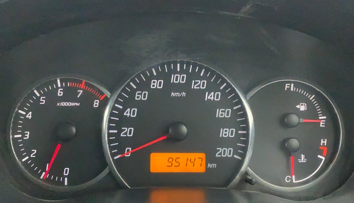 2010 Maruti Swift VXI, Petrol, Manual, 95,147 km, Odometer Image