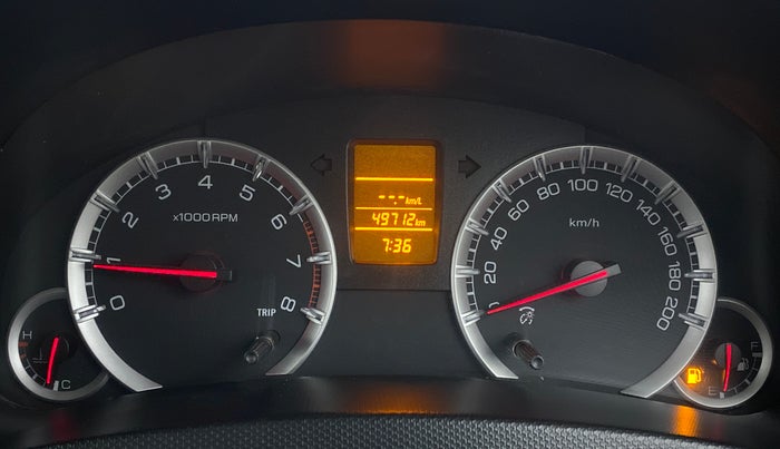2013 Maruti Swift VXI D, Petrol, Manual, 49,712 km, Odometer Image