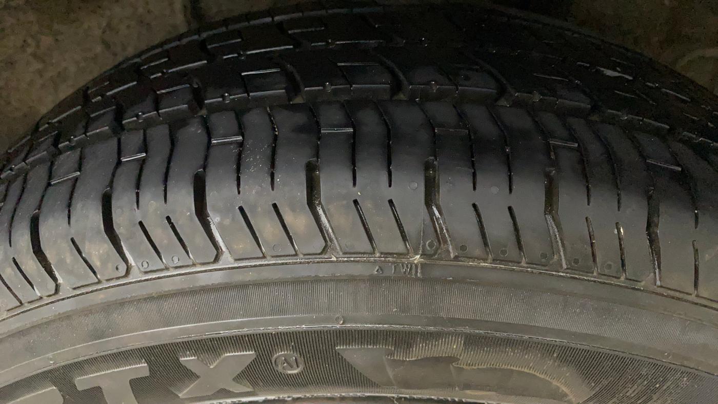 2019 Hyundai Elite i20 MAGNA PLUS 1.2, Petrol, Manual, 82,523 km, Left Rear Tyre Tread