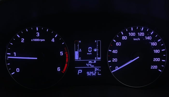 2019 Hyundai Creta SX AT 1.6 DIESEL, Diesel, Automatic, 92,517 km, Odometer Image