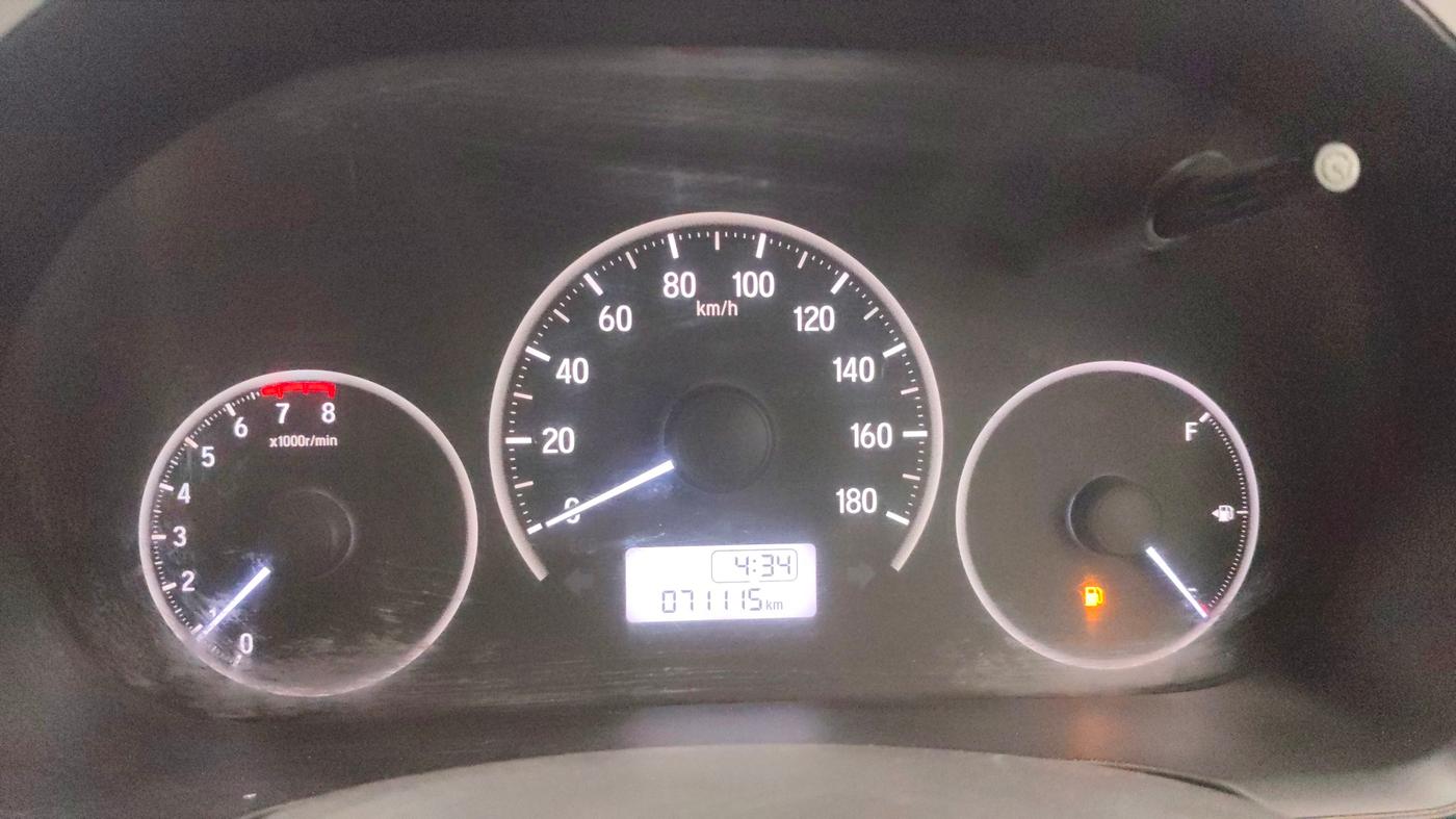 2019 Honda BR-V 1.5L I-VTEC S, CNG, Manual, 71,102 km, Odometer Image