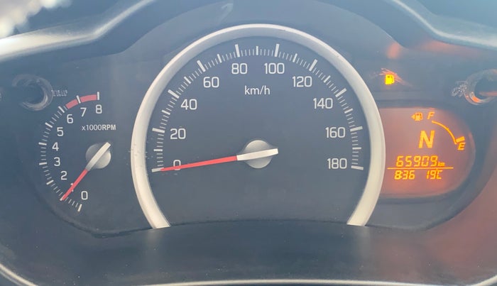 2014 Maruti Celerio VXI AMT, Petrol, Automatic, 65,860 km, Odometer Image