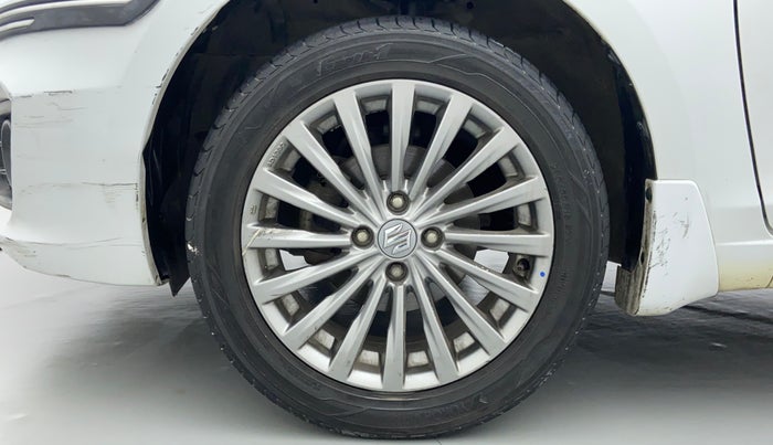 2016 Maruti Ciaz ZXI+, Petrol, Manual, 65,710 km, Left Front Wheel