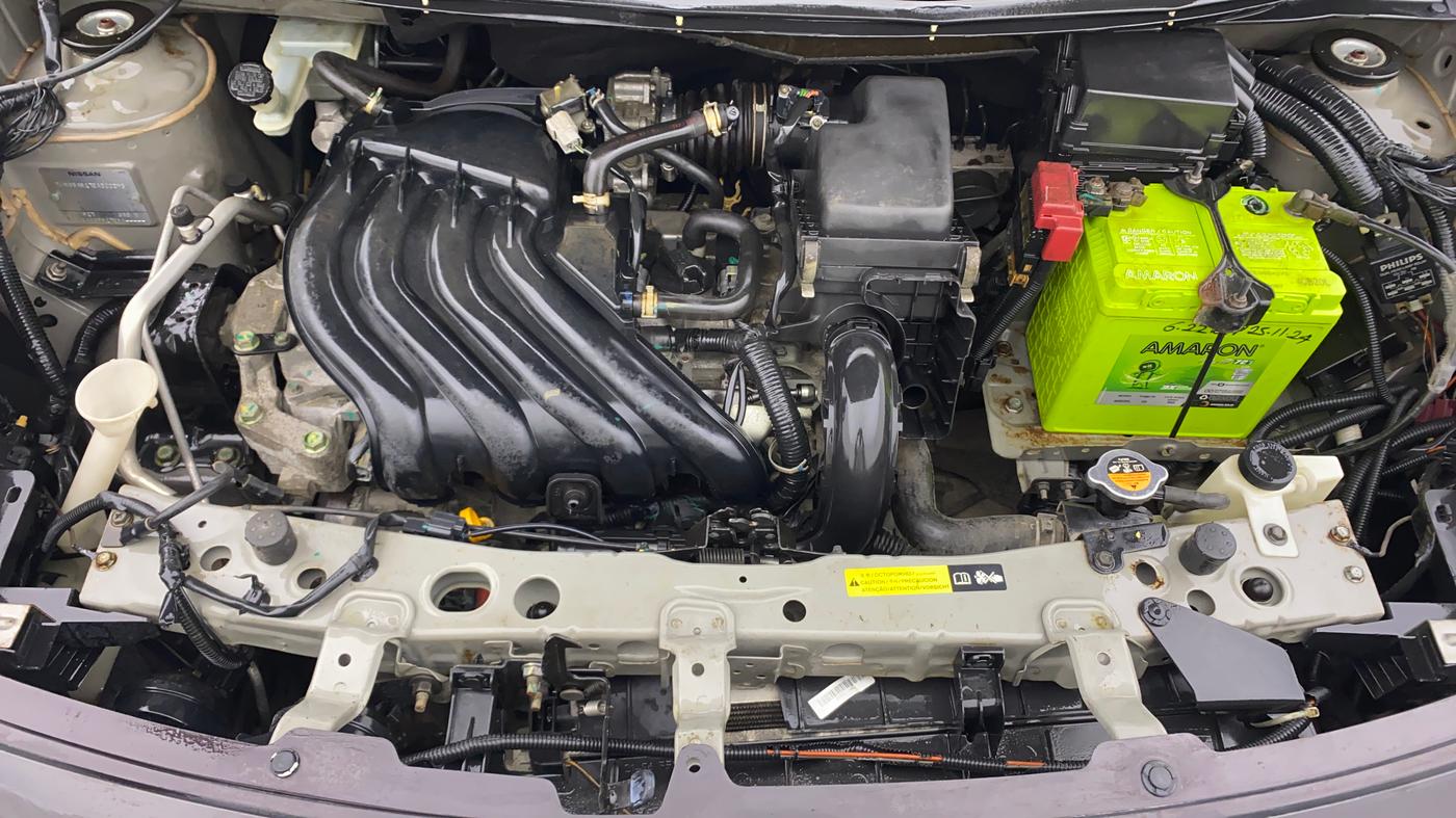 2014 Nissan Sunny XL, Petrol, Manual, 64,541 km, Engine View
