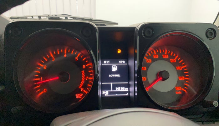 2023 Maruti JIMNY ALPHA ALL GRIP PRO MT, Petrol, Manual, 14,486 km, Odometer Image